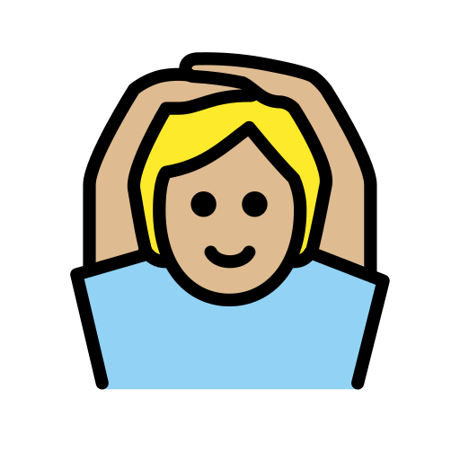 Pessoa Fazendo Gesto De “Ok”: Pele Morena Clara para OpenMoji 16.0