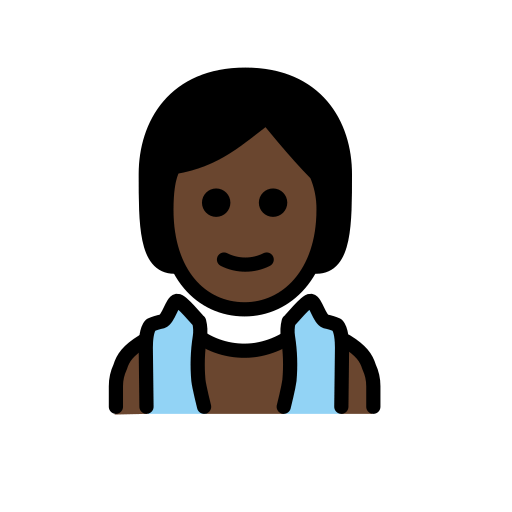 Pessoa Na Sauna: Pele Escura para OpenMoji 16.0