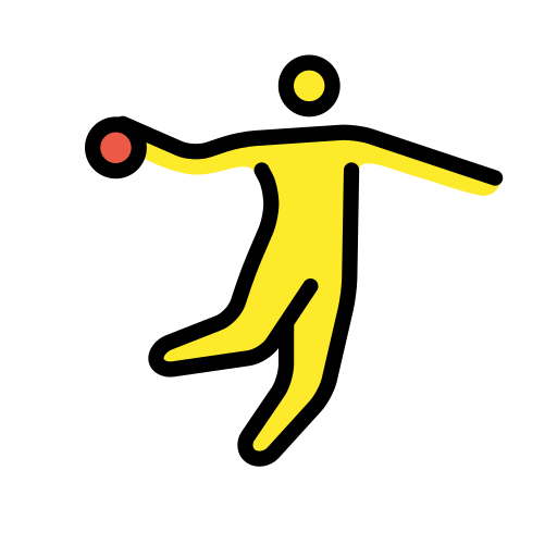 Handebol para OpenMoji 16.0