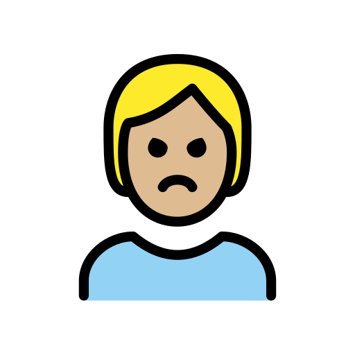 Pessoa Fazendo Bico: Pele Morena Clara para OpenMoji 16.0