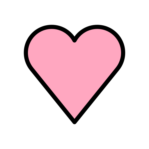 Pink Heart for OpenMoji 16.0