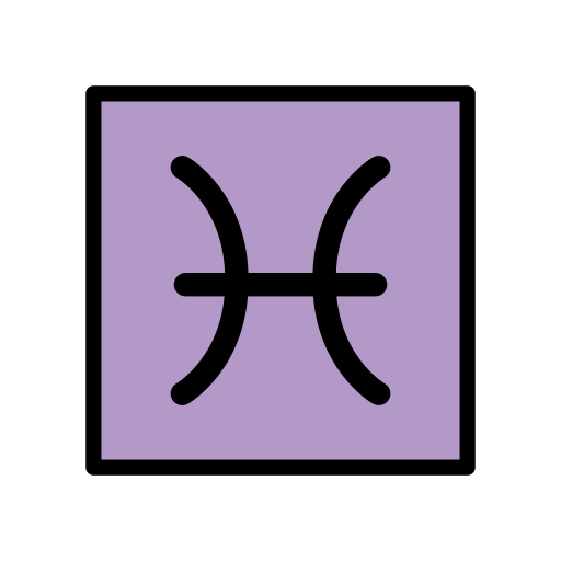 Pisces untuk OpenMoji 16.0