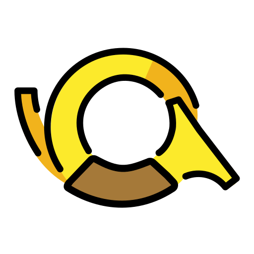 Corneta Postal para OpenMoji 16.0
