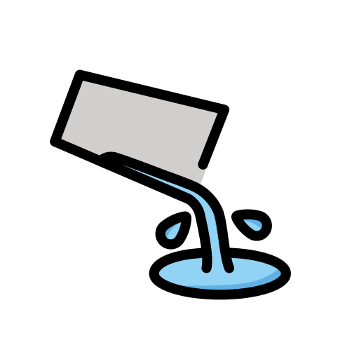 Líquido A Verter para OpenMoji 16.0