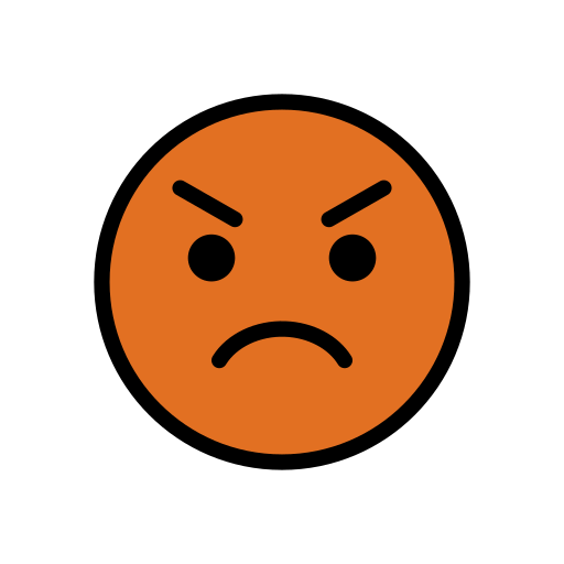 Somurtkan yüz için OpenMoji 16.0