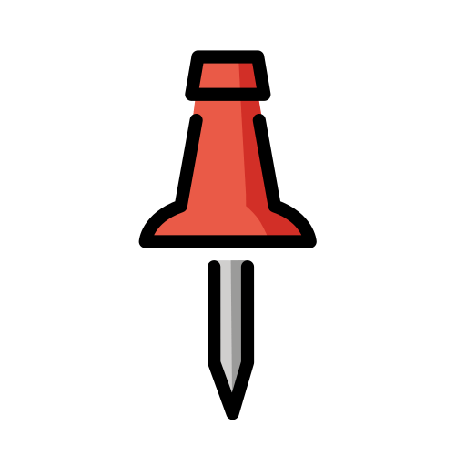Pushpin for OpenMoji 16.0