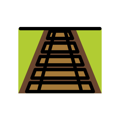 Railway Track for OpenMoji 16.0