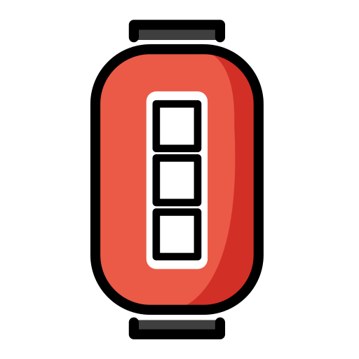 Lampion merah untuk OpenMoji 16.0