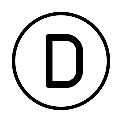 Regional Indicator Symbol Letter D for OpenMoji 16.0