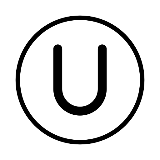 Регіональний індикатор Символ Буква U для OpenMoji 16.0