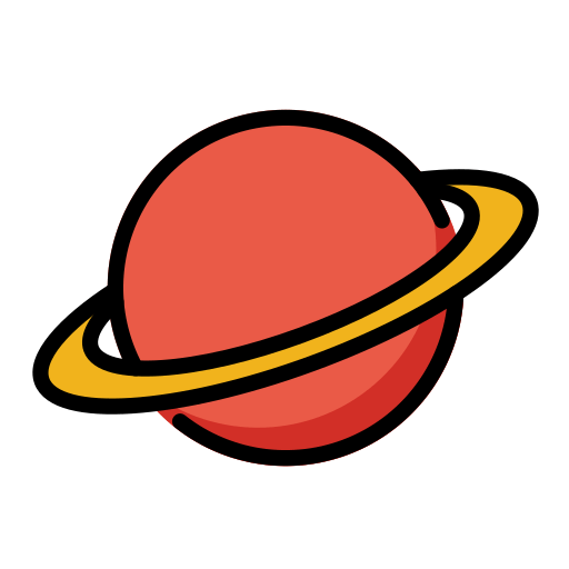 Planeta Com Anéis para OpenMoji 16.0