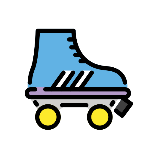 Роликовые коньки для OpenMoji 16.0