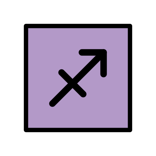 Sagittarius untuk OpenMoji 16.0