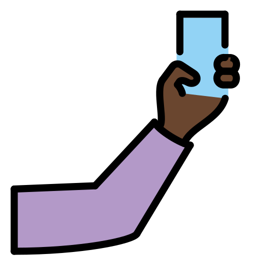 Selfie: Pele Escura para OpenMoji 16.0