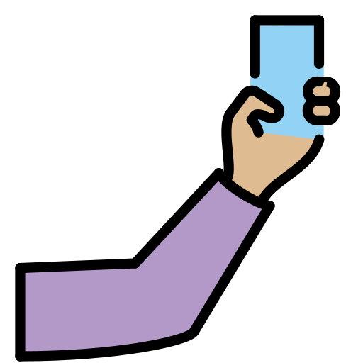 Selfie: Pele Morena Clara para OpenMoji 16.0