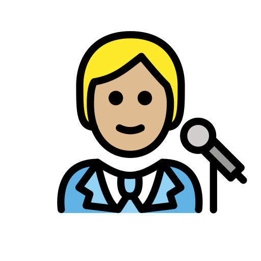 Cantor: Pele Morena Clara para OpenMoji 16.0