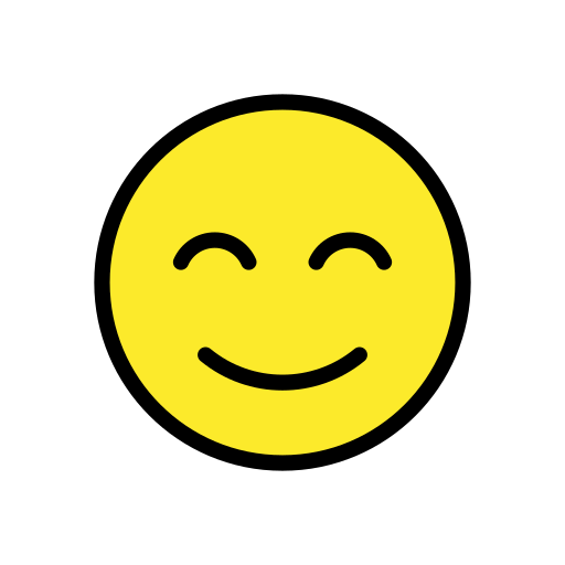 Rosto Sorridente Com Olhos Sorridentes para OpenMoji 16.0