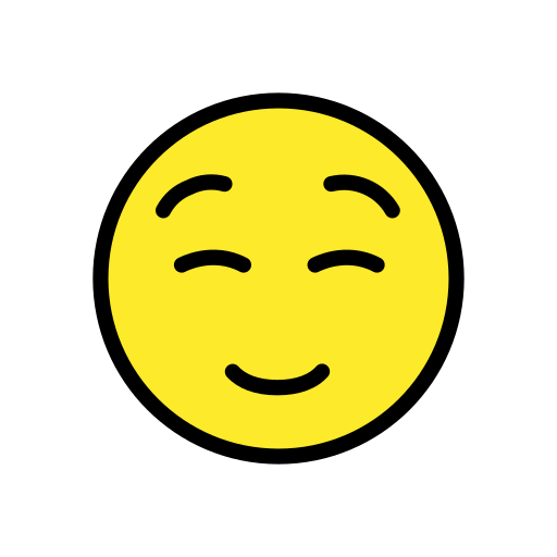 Rosto Sorridente para OpenMoji 16.0