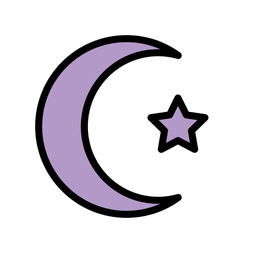 Зірка і півмісяць для OpenMoji 16.0