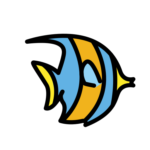 Tropical Fish for OpenMoji 16.0