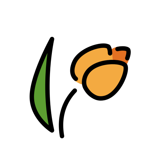 Tulipe pour OpenMoji 16.0