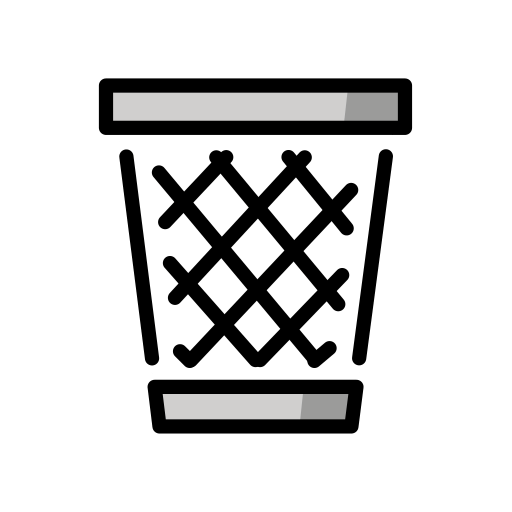 Lixeira para OpenMoji 16.0