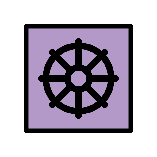 Roda del Dharma per OpenMoji 16.0
