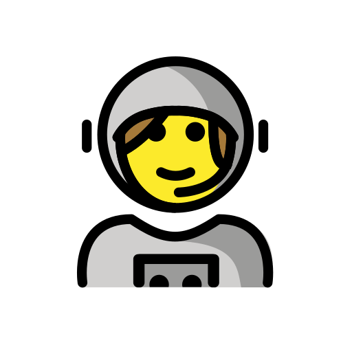 第女宇航员号为第OpenMoji 16.0号