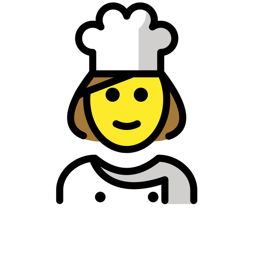 Cozinheira para OpenMoji 16.0