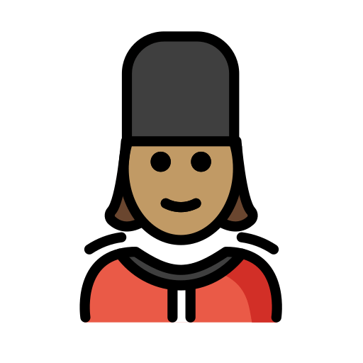 Guarda Mulher: Pele Morena para OpenMoji 16.0