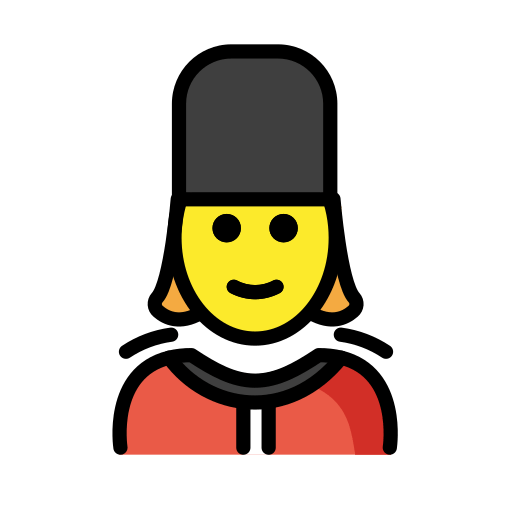 第女卫兵号为第OpenMoji 16.0号