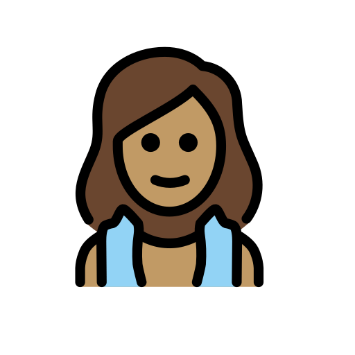 Mulher Na Sauna: Pele Morena para OpenMoji 16.0