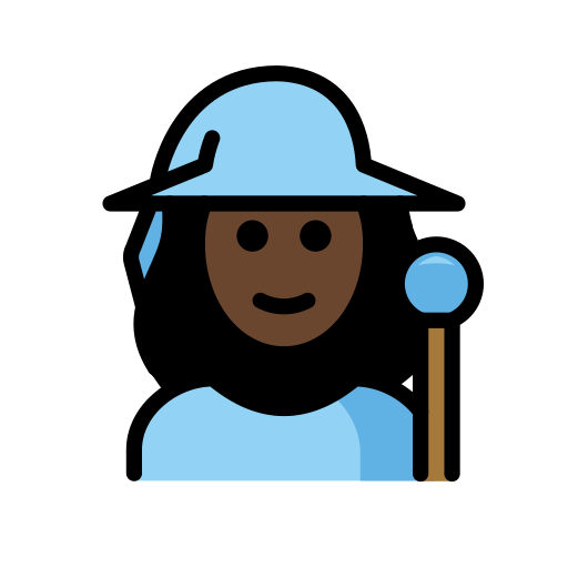 Maga: Pele Escura para OpenMoji 16.0