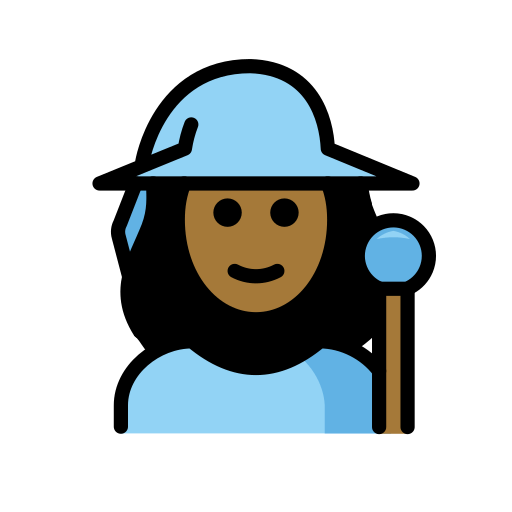 Maga: Pele Morena Escura para OpenMoji 16.0