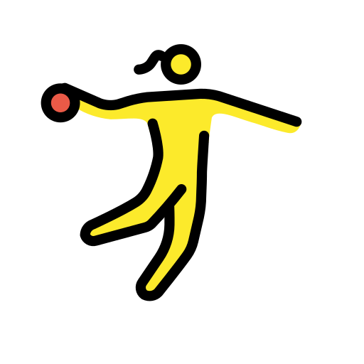 Jogadora De Handebol para OpenMoji 16.0