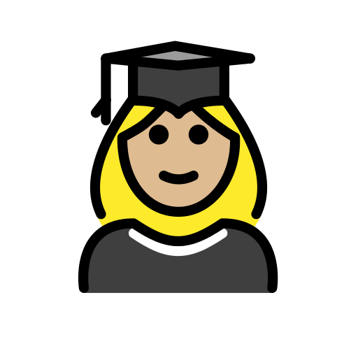 Aluna: Pele Morena Clara para OpenMoji 16.0