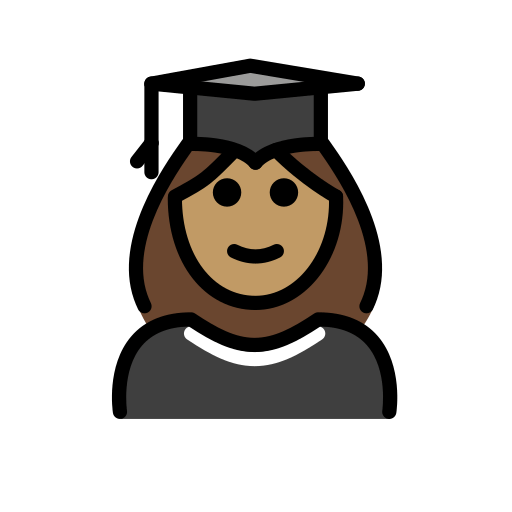 Aluna: Pele Morena para OpenMoji 16.0