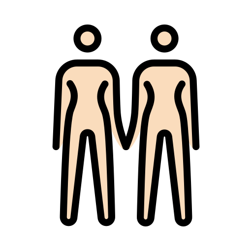 Duas Mulheres De Mãos Dadas: Pele Clara para OpenMoji 16.0
