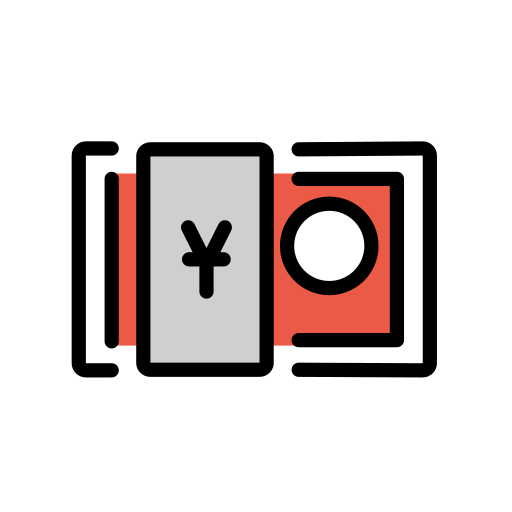 Банкнота ієни для OpenMoji 16.0