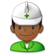 Personnel Du Bâtiment: Peau Moyennement Foncée Personnel Du Bâtiment: Peau Moyennement Foncée