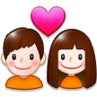 Couple avec cœur Couple avec cœur