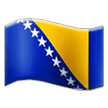 Drapeau: Bosnie-Herzégovine Drapeau: Bosnie-Herzégovine