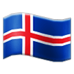 Drapeau: Islande Drapeau: Islande