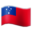 Drapeau: Samoa Drapeau: Samoa