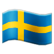 Drapeau: Suède Drapeau: Suède
