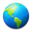 Globe Tourné Sur Les Amériques Globe Tourné Sur Les Amériques