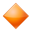 Grand Losange Orange Grand Losange Orange
