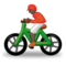 Cycliste Homme: Peau Foncée Cycliste Homme: Peau Foncée