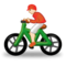 Cycliste Homme: Peau Claire Cycliste Homme: Peau Claire