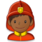 Pompier Homme: Peau Moyennement Foncée Pompier Homme: Peau Moyennement Foncée